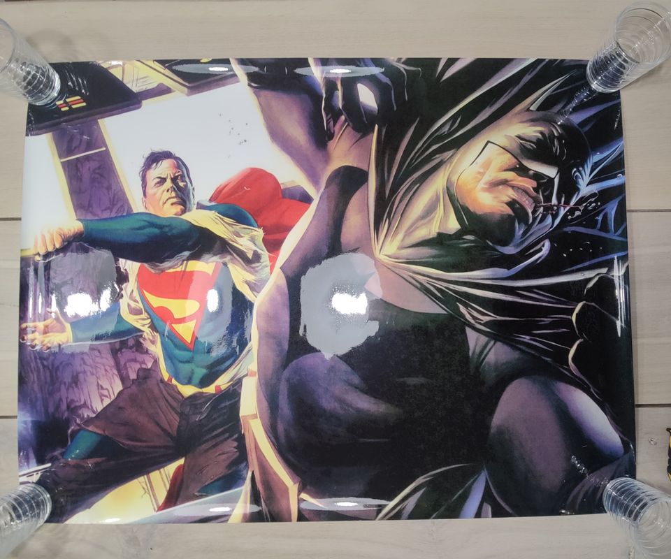 Superman vs Batman -sarjakuvajuliste