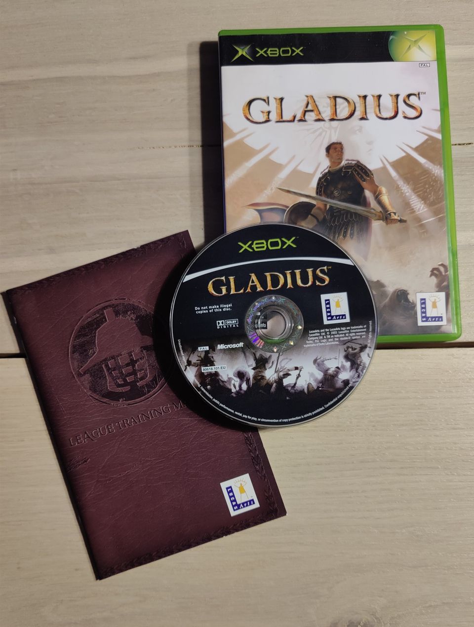 Gladius Xbox-peli