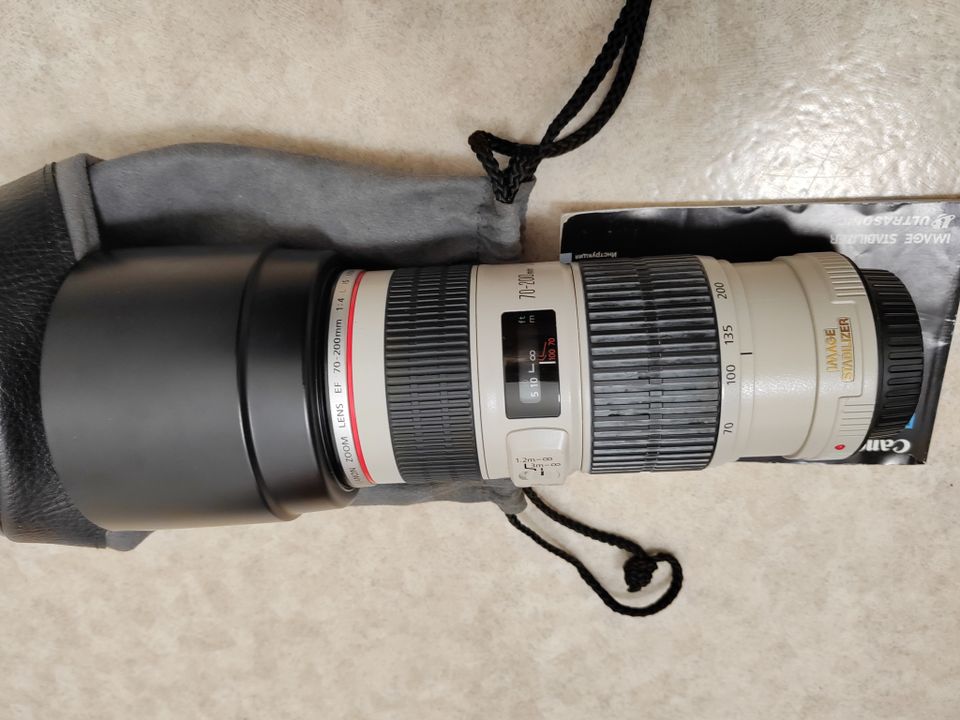 Canon Zoom Lens EF 70-200mm 1:4 L IS USM