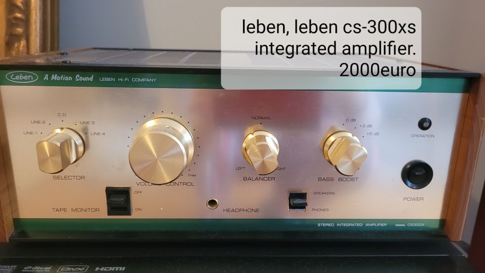 leben cs-300xs integrated amplifier