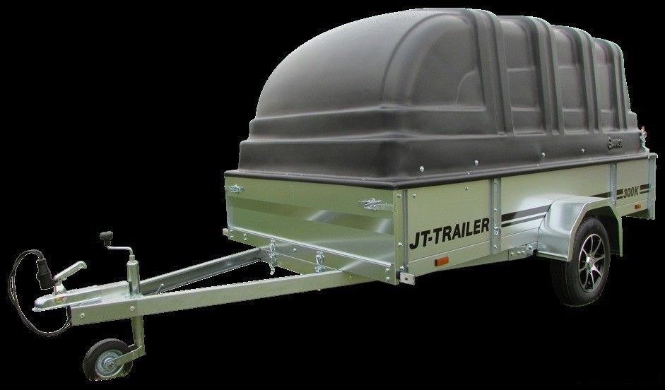 JT-TRAILER PERÄKÄRRY 150x300x35+KUOMU