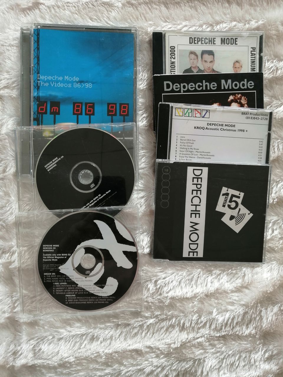 Depeche Mode levyt nippuna 100€