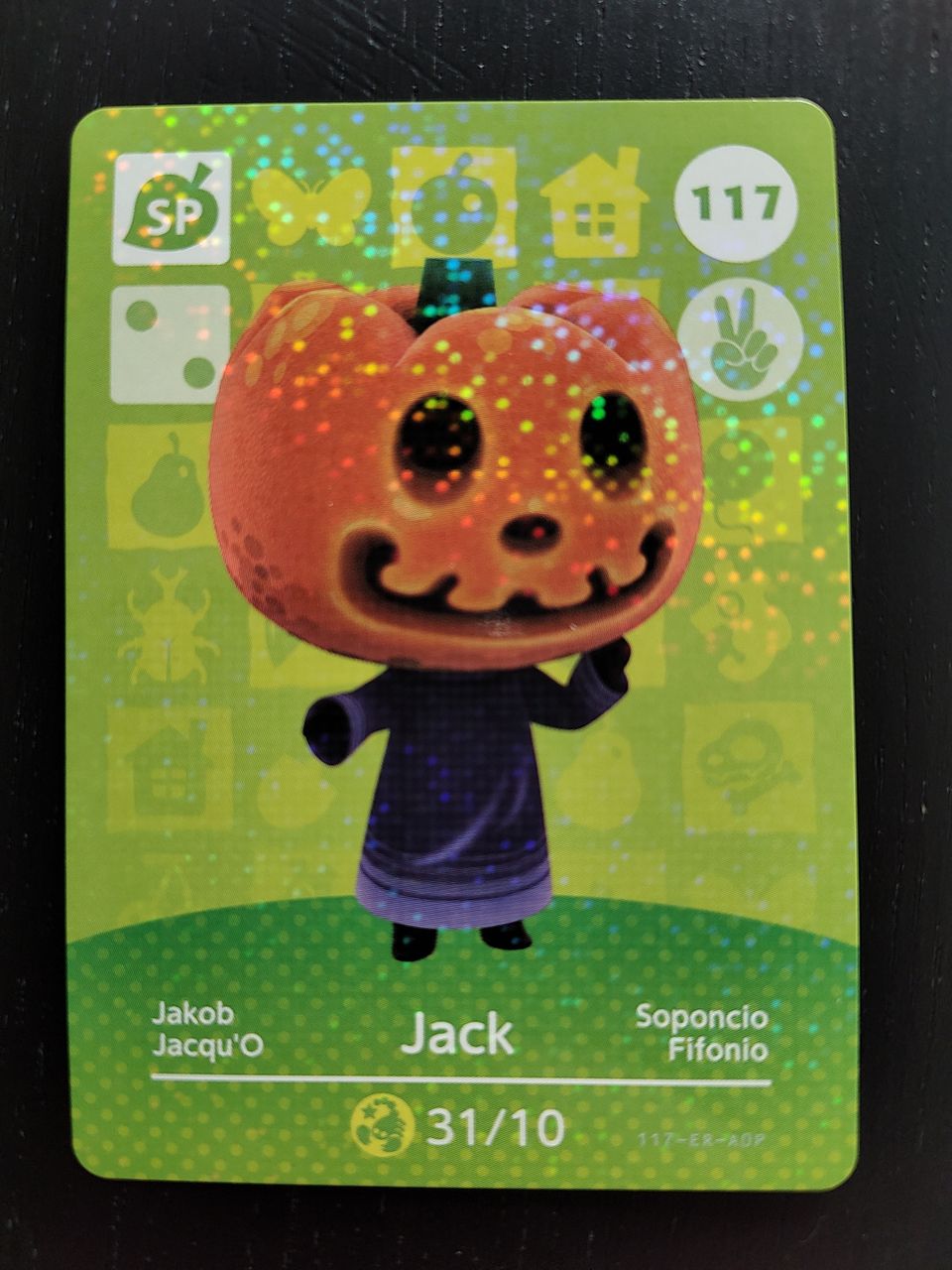 Animal crossing amiibo kortti