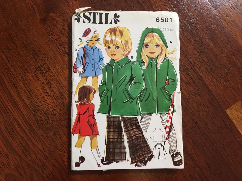 Valmiskaava STIL 6501: Lapsen takki * Vintage