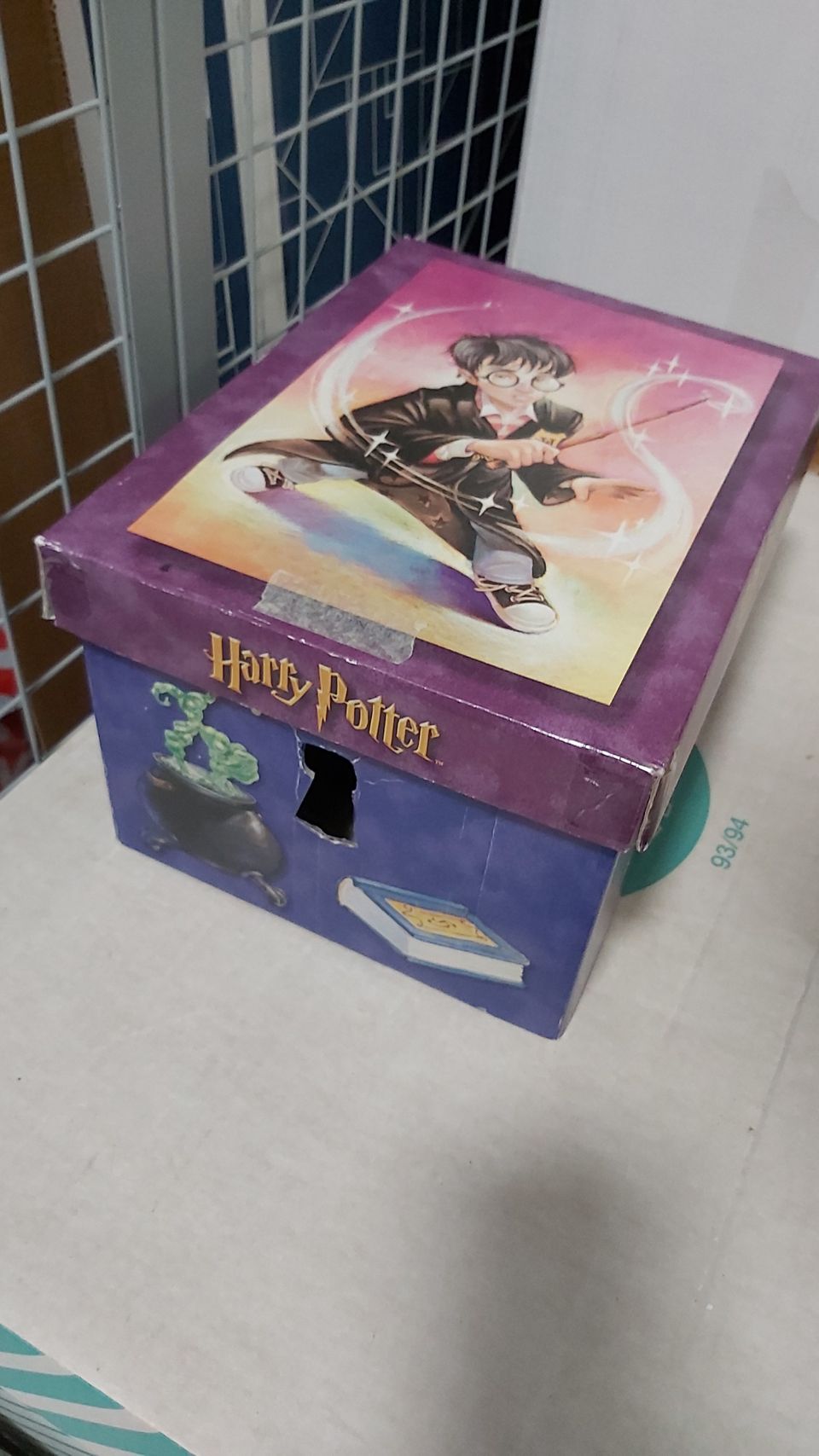 Harry Potter -säilytyslaatikko