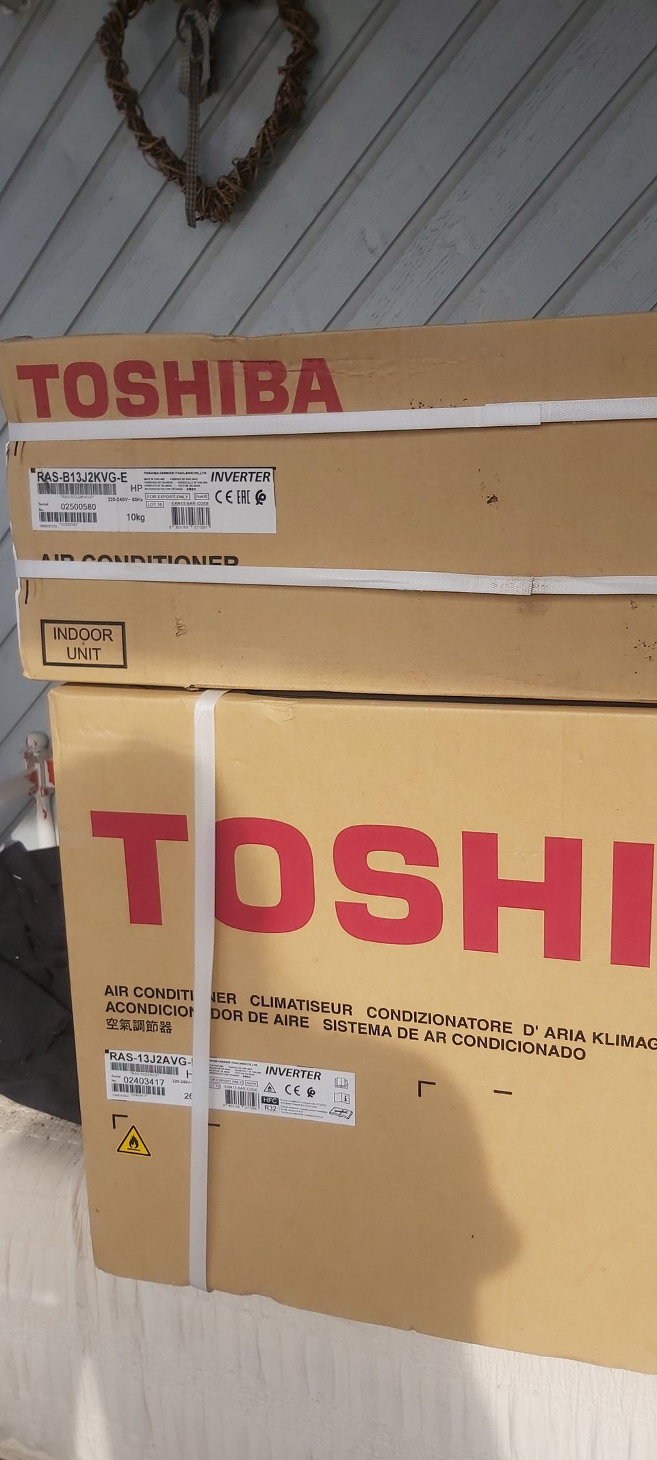 Viilennyspumppu Toshiba Seyja 13