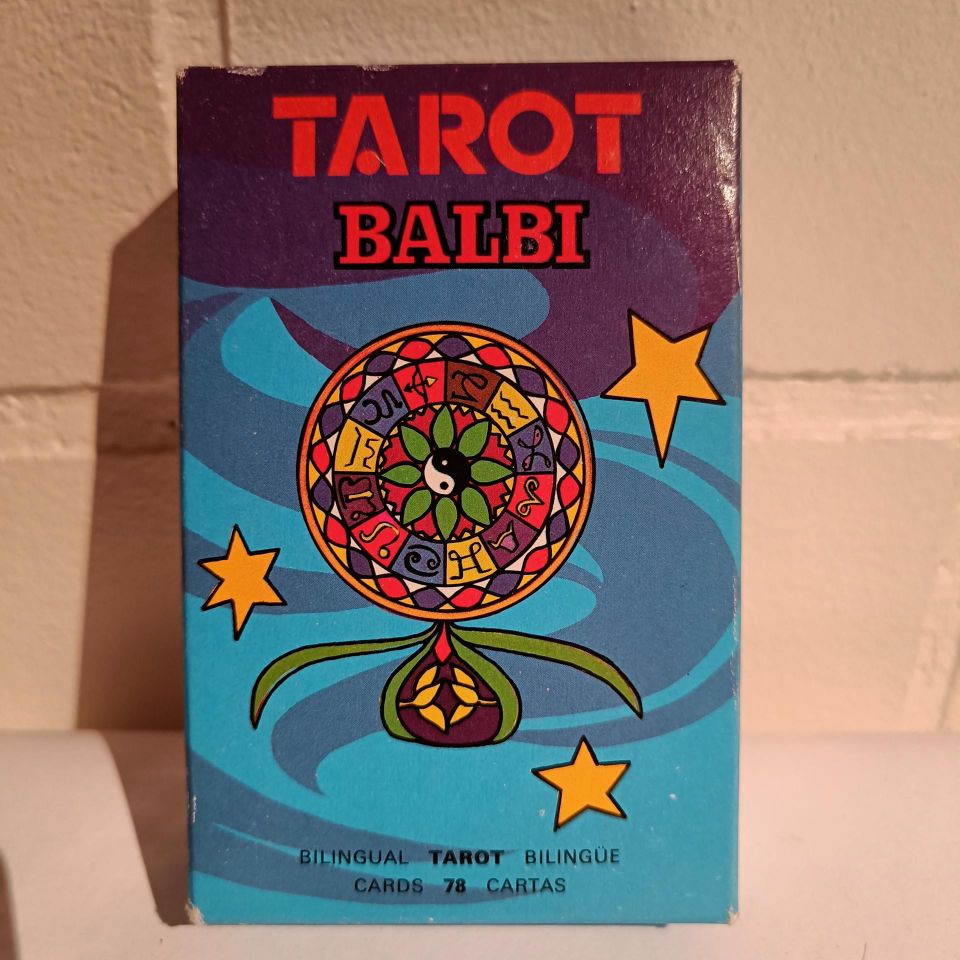 Vintage Tarot Balbi harvoin löytää