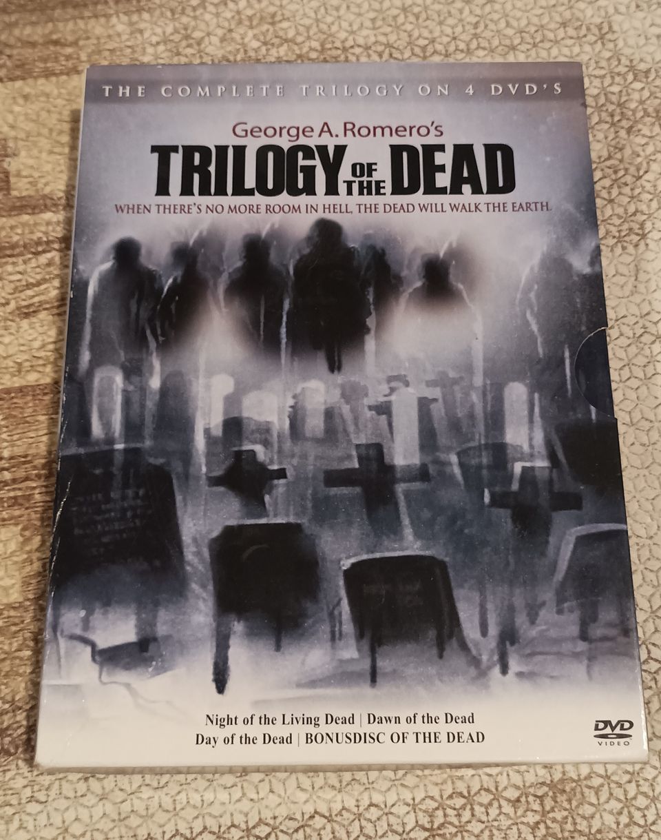 Trilogy of the dead dvdsetti