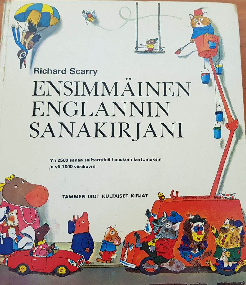 Richard Scarry/ Ensimmäinen englannin sanakirjani