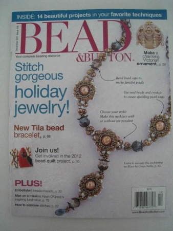 Bead & Button lehti helmitöitä –askartelua issue 106