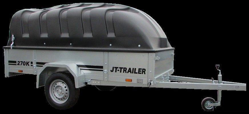 JT-TRAILER L125cm x P270cm x K35cm + KUOMU 70cm