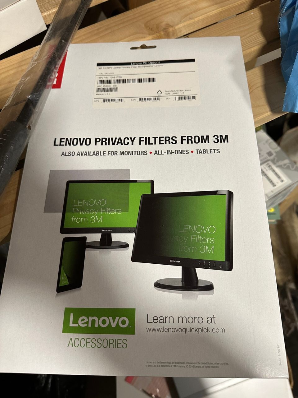 Lenovo privacy filter 3m 14.0w9