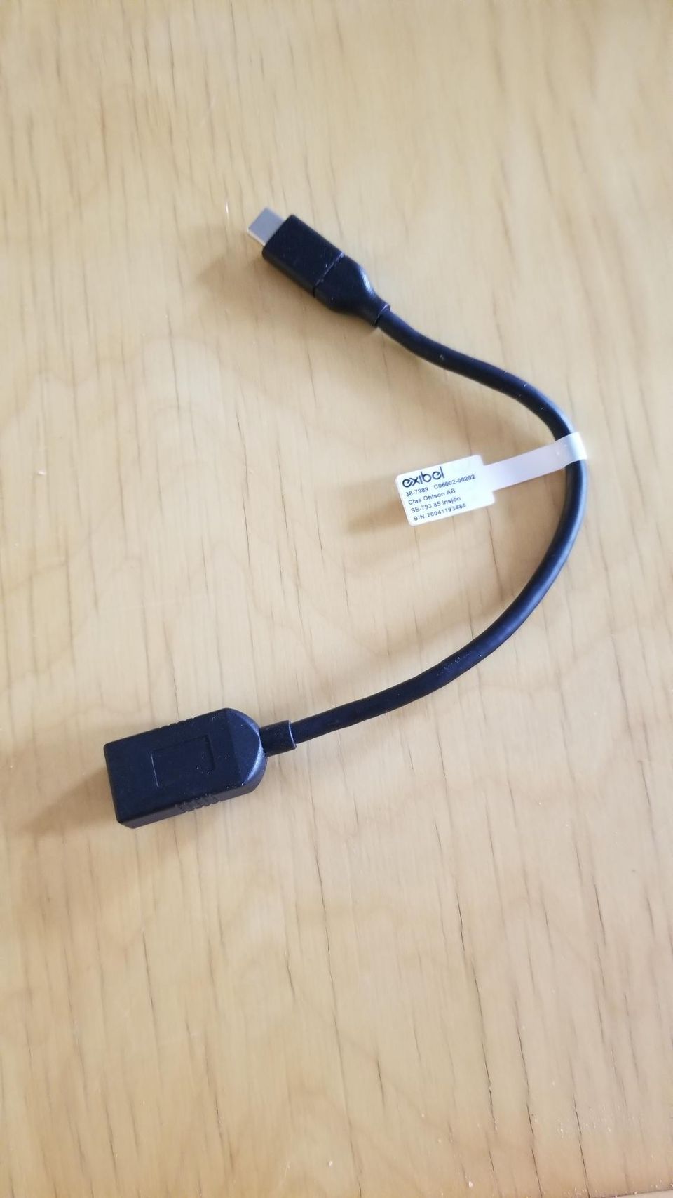 USB-C - USB-A

Kaapeli