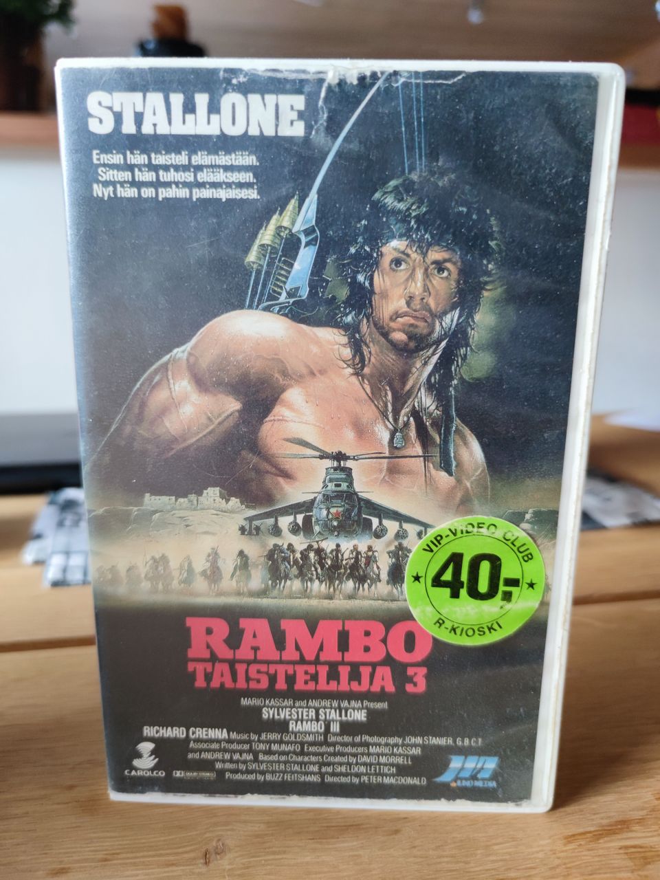 Rambo 3 - Taistelija VHS