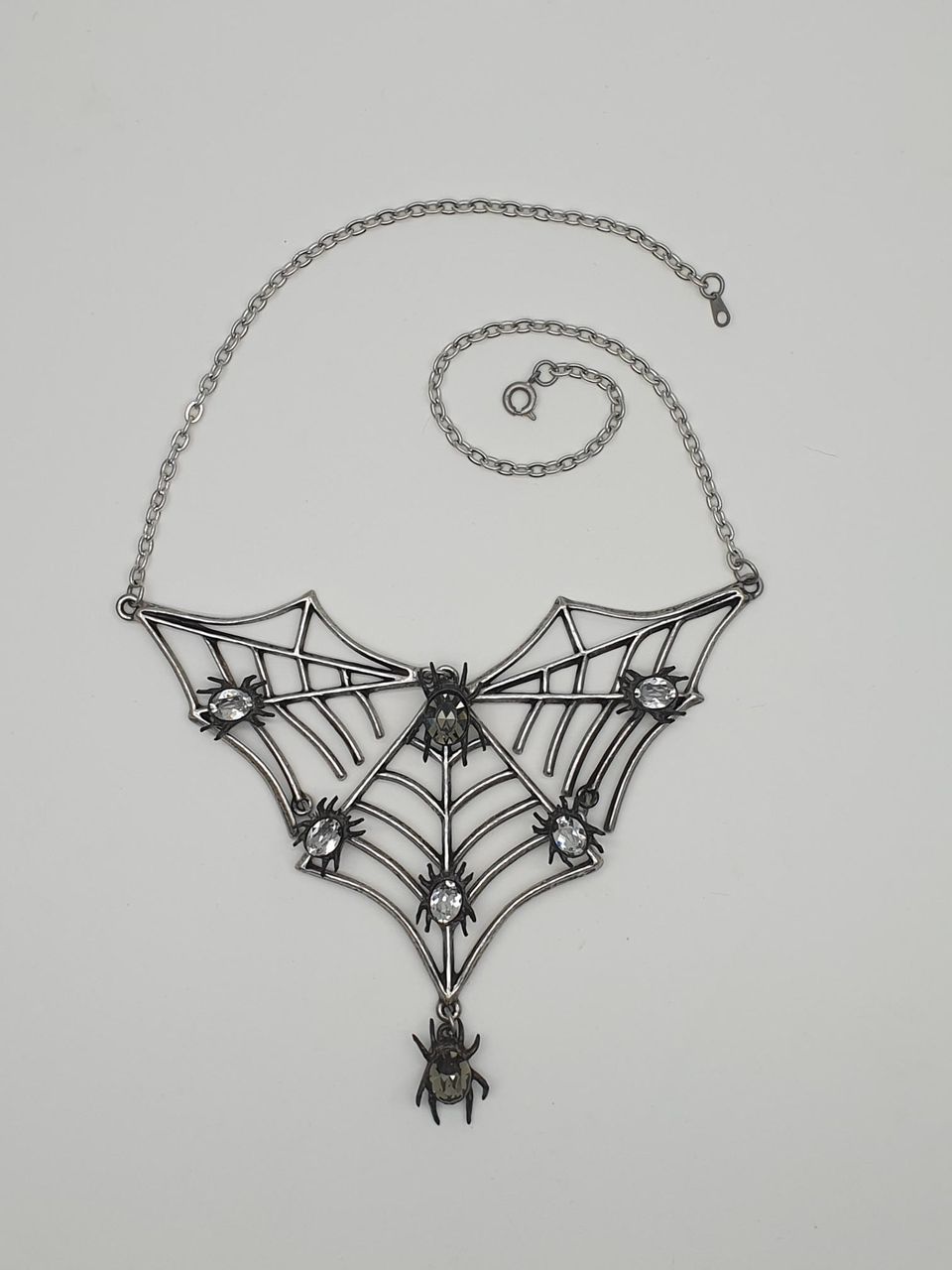 Alchemy Gothic hämähäkki gootti kaulakoru vintage