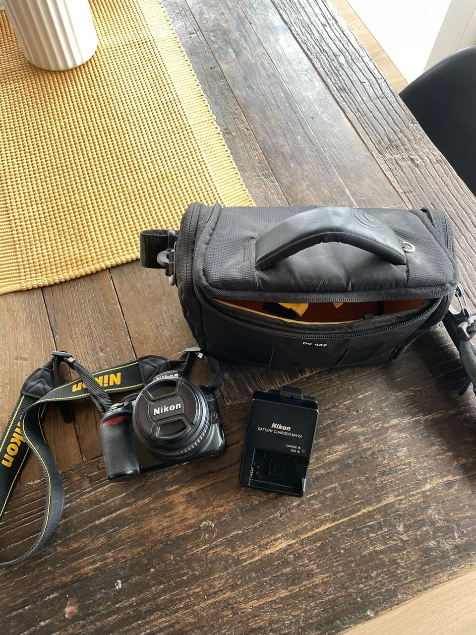 Nikon D3100 kamera ja Samyang Fish-Eye