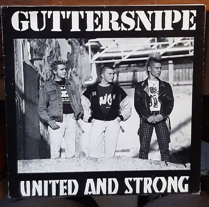 Guttersnipe - United And Strong EP 7"