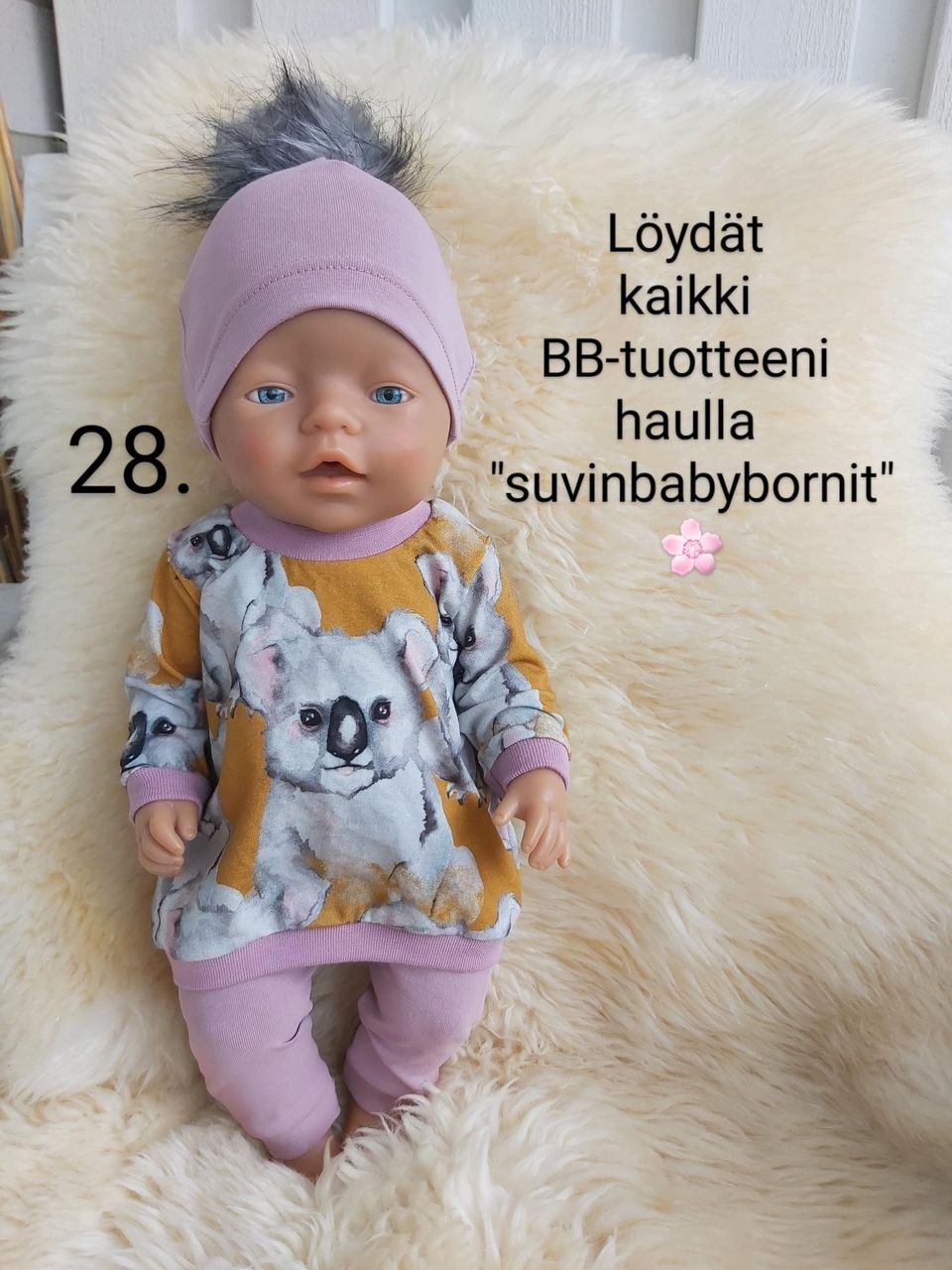 Baby Born vaatesetti/ 28.