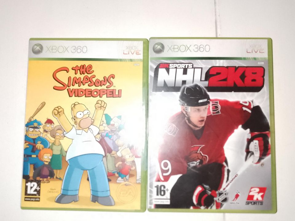 The Simpsons ja NHL 2K8