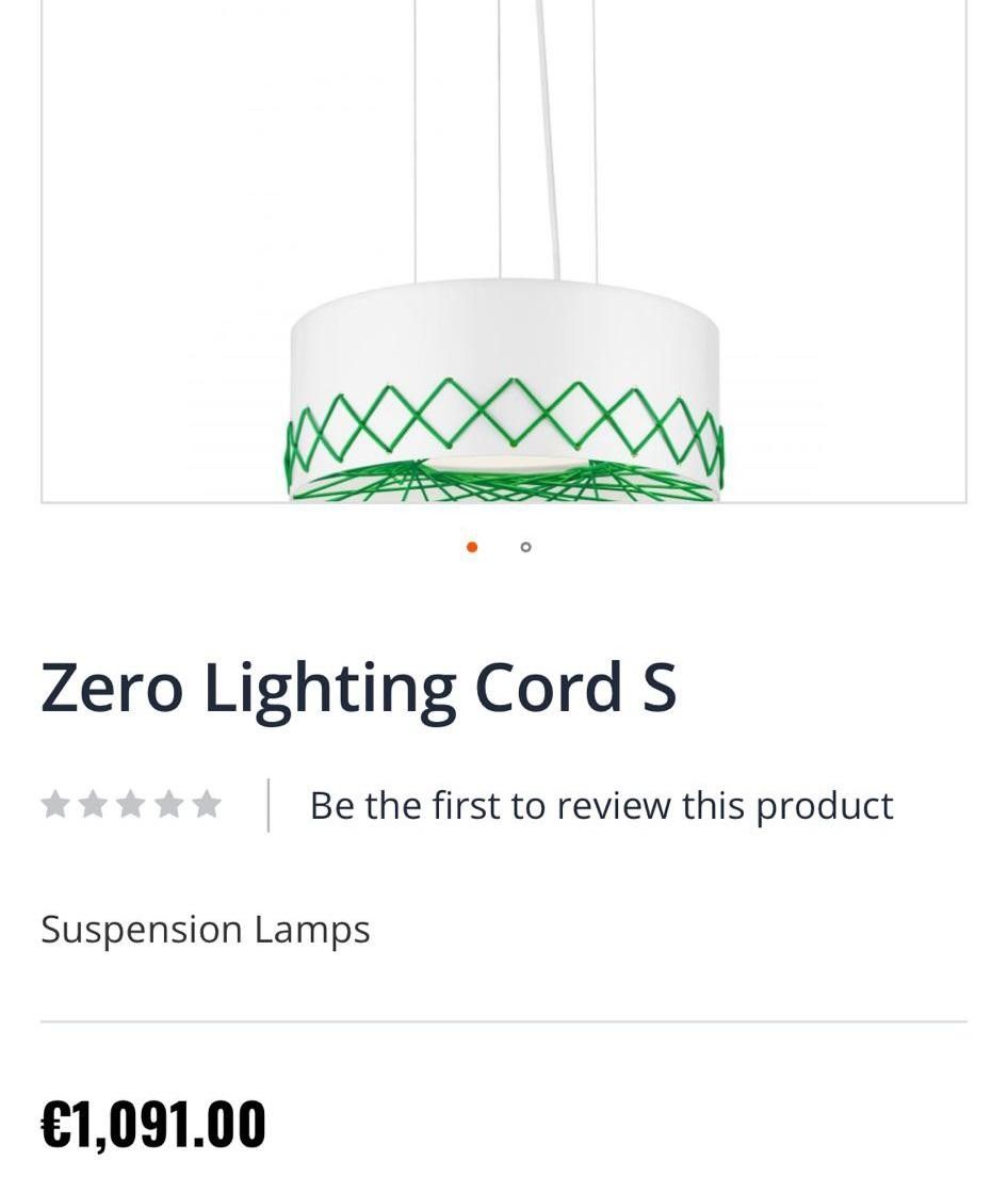 Uusi zero Lightning Cord S lamppu