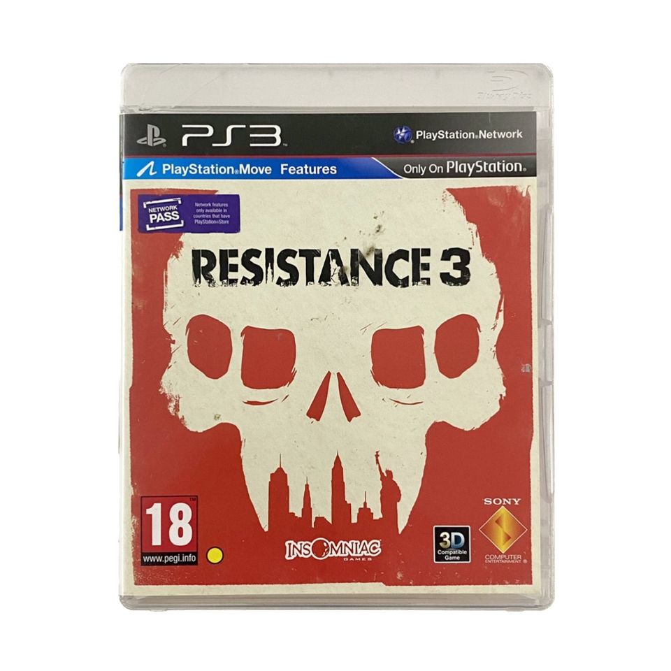 ⭐️🎮 Resistance 3 - PS3 💥+löytyy paljon muita pelejä