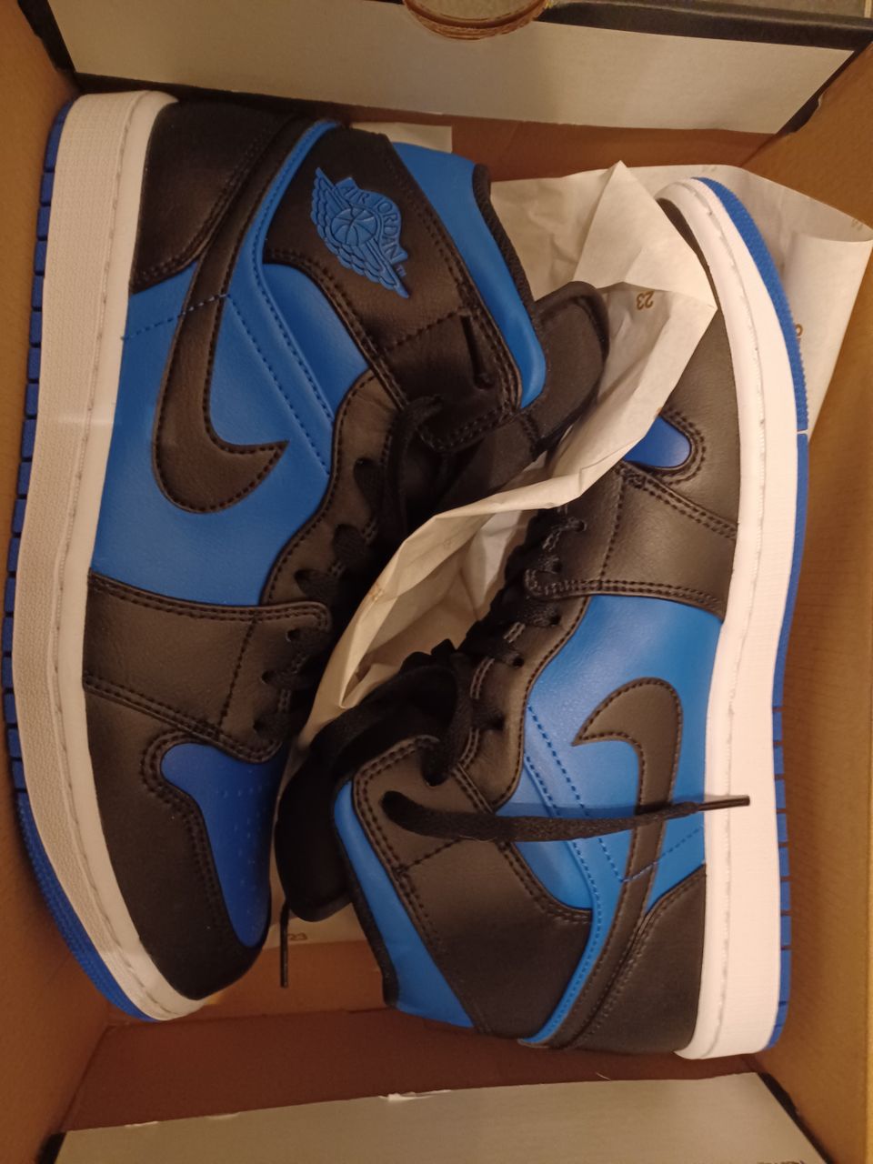 Air Jordan 1 Mid sini/musta EU44/28cm