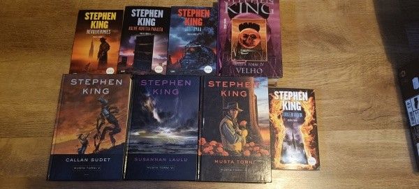Stephen King Musta torni 1 - 8 koko sarja