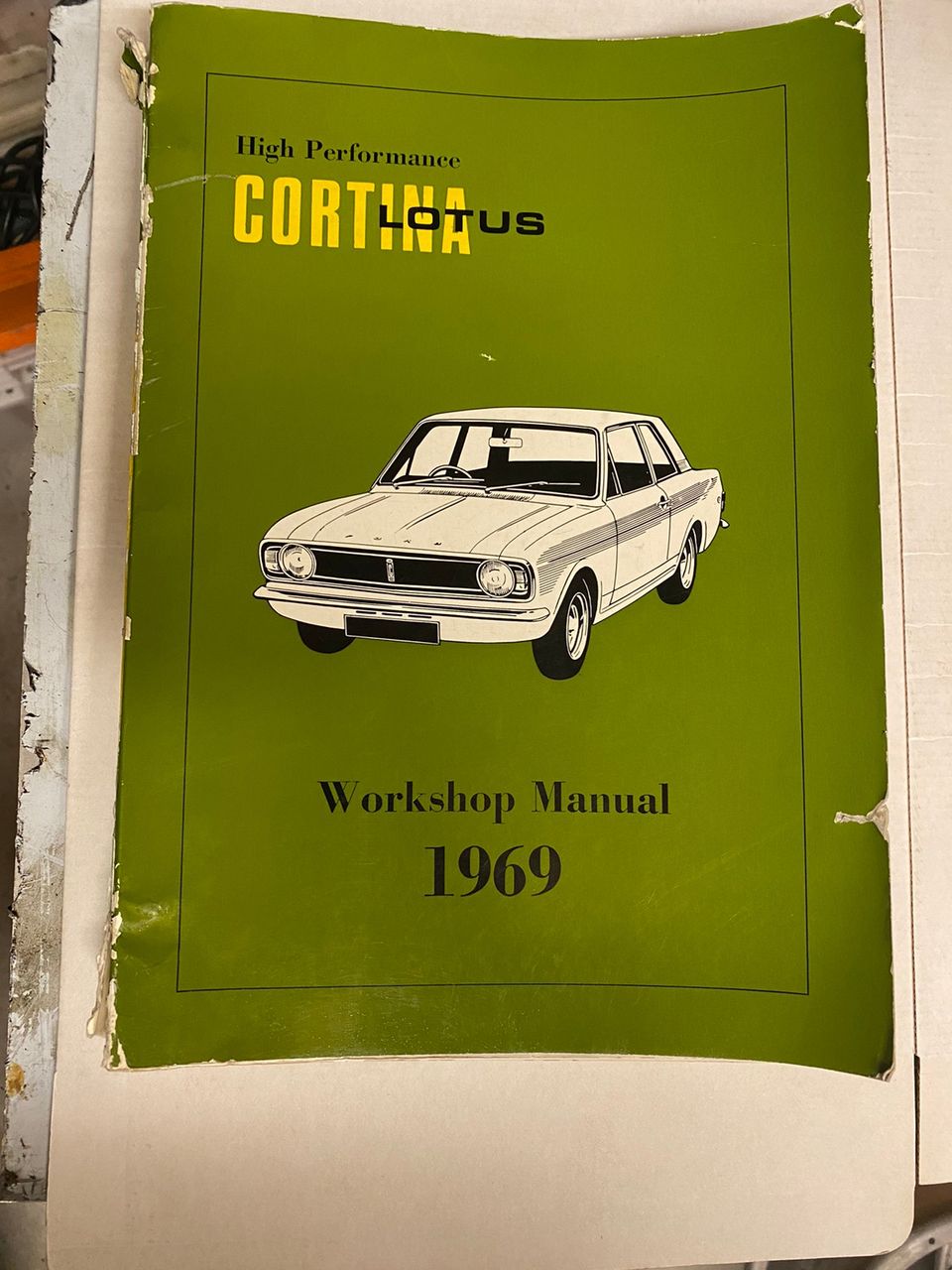 Ford Lotus Cortina MkII Workshop Manual 1969