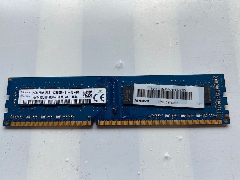 Hynix DIMM RAM 8GB PC3-12800U