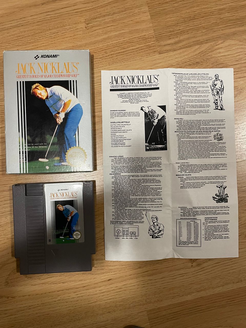 NES: Jack Nicklaus - Greatest 18 Holes Of Major Championship Golf (CIB)