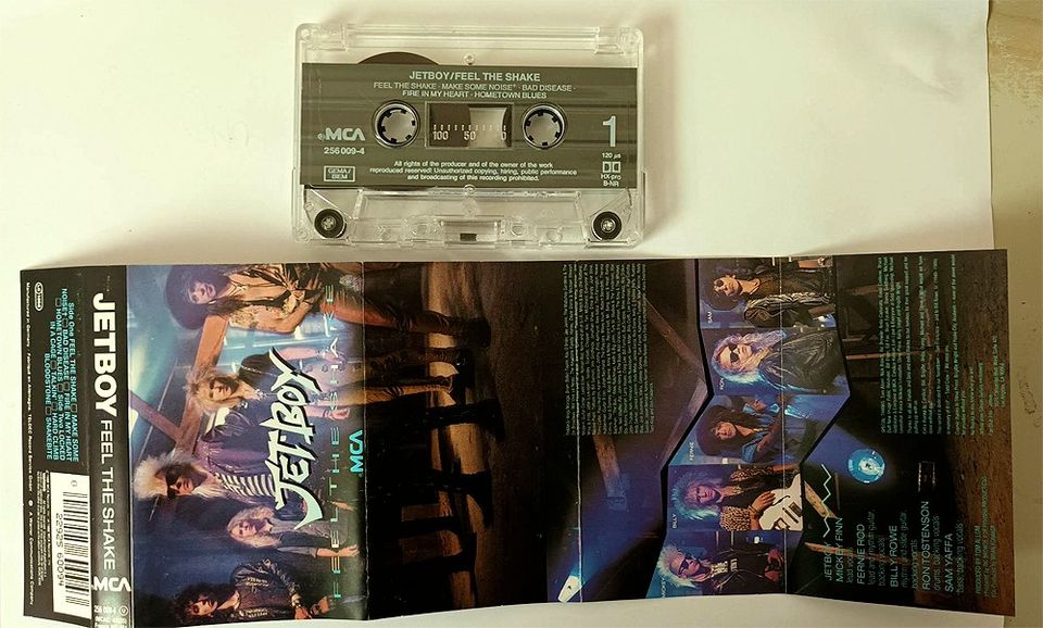 Jetboy - Feel The Shake (Sami Yaffa) C-kasetti