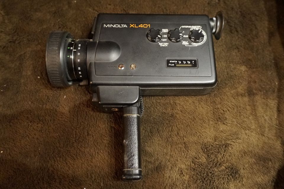 Kaitafilmikamera Minolta XL401