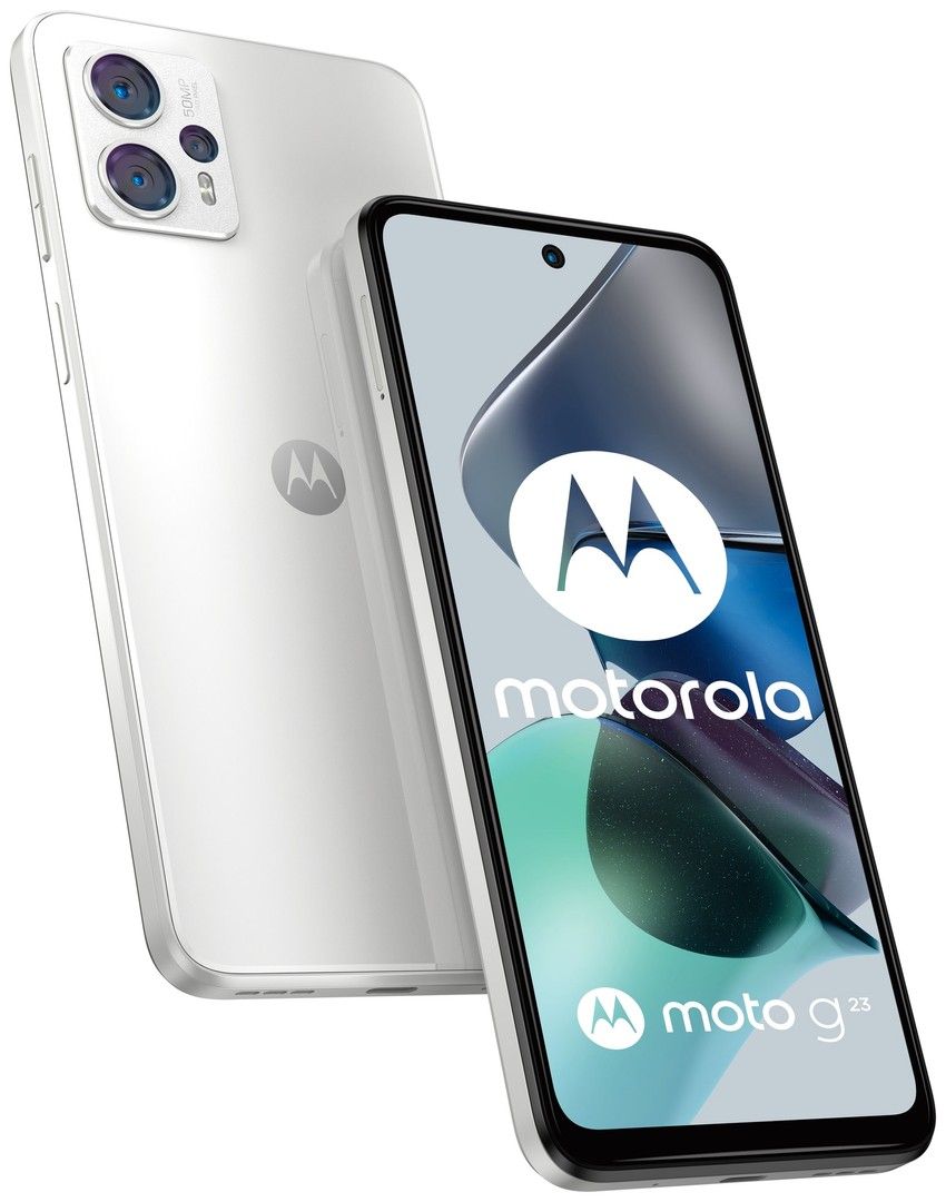 Motorola Moto G23 älypuhelin 4/128GB (valkoinen)