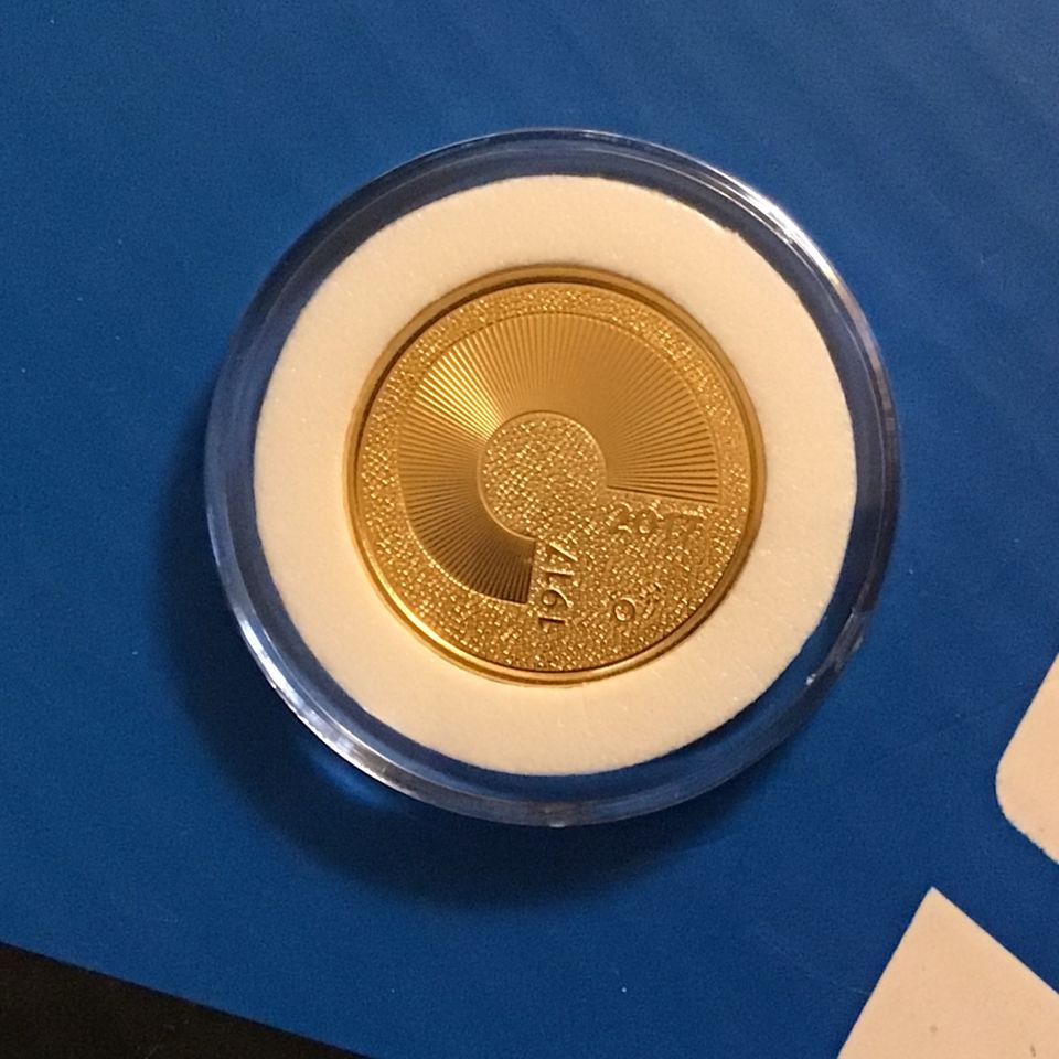 kultaraha Suomi 100 eur 2017