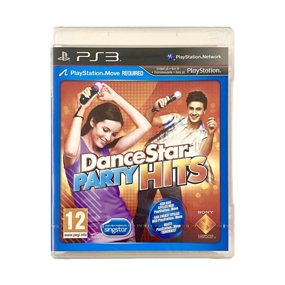 (uusi) Dance Star Party Hits - PS3 (+muita pelejä)