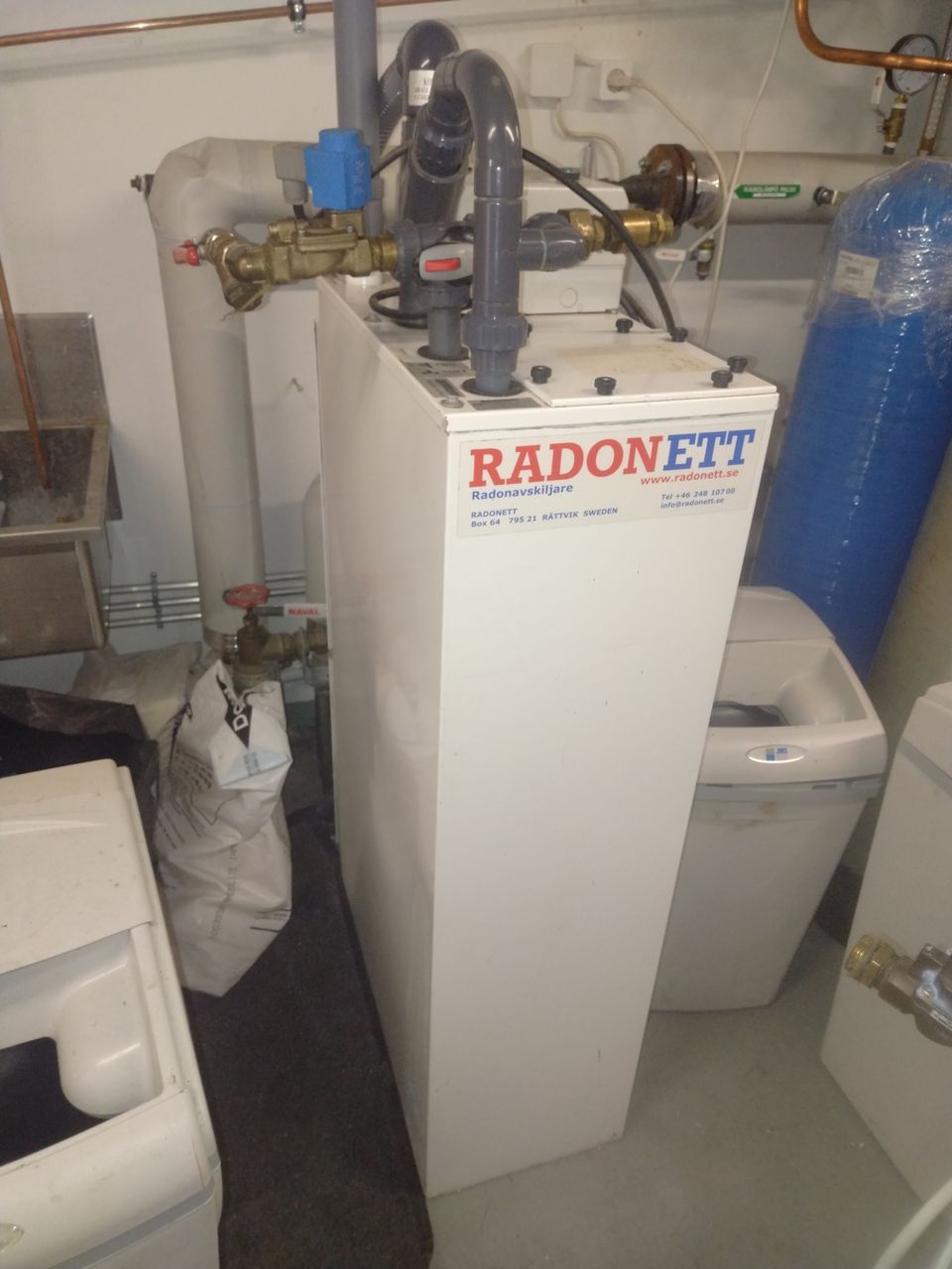 Radonsuodatin Radonett porakaivo vesille