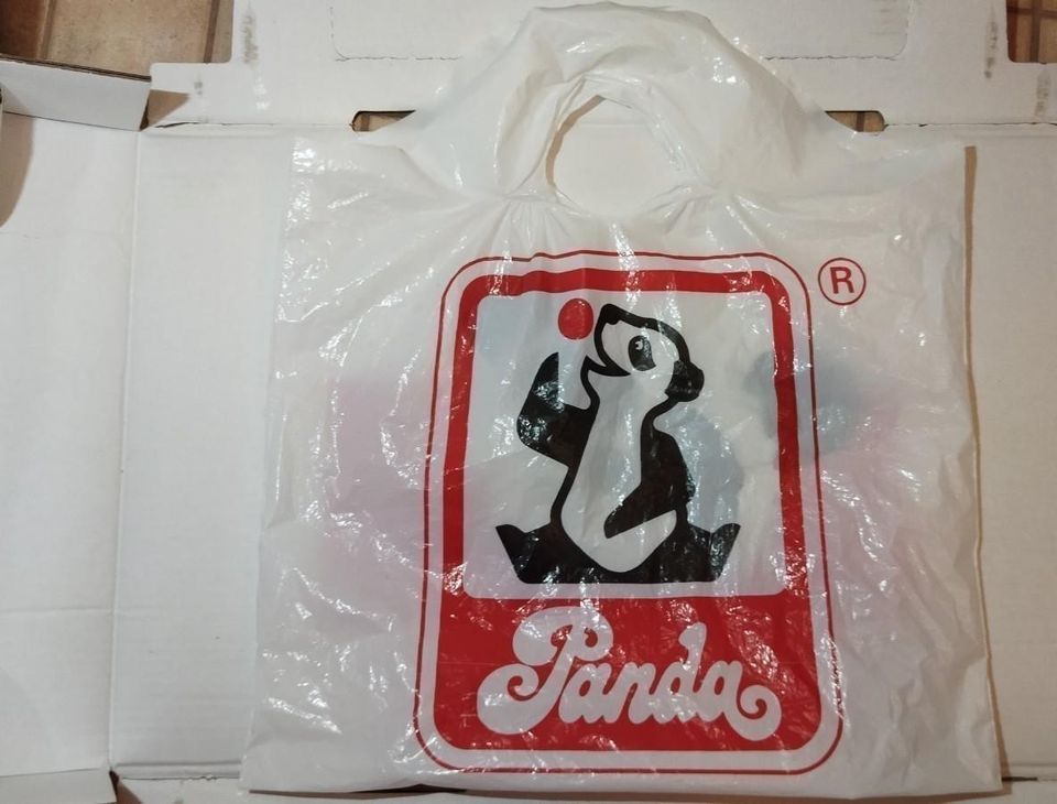 Muovikassi Panda, SOK 1986?