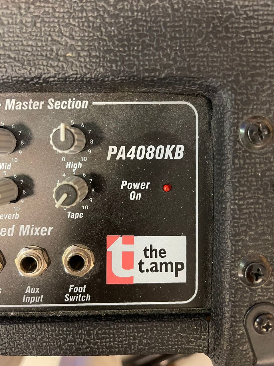 T Amp PA4080KB Kosketinsoitin Vahvistin 80W