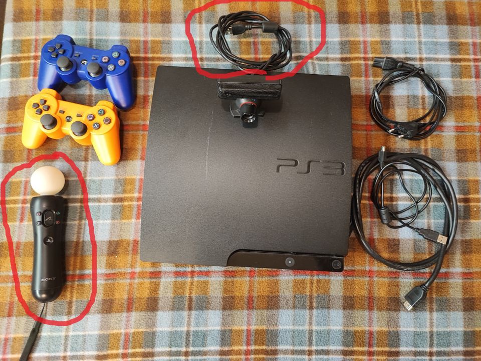 Playstation 3 konsolin kamera, Move-liikeohjain ja pelejä