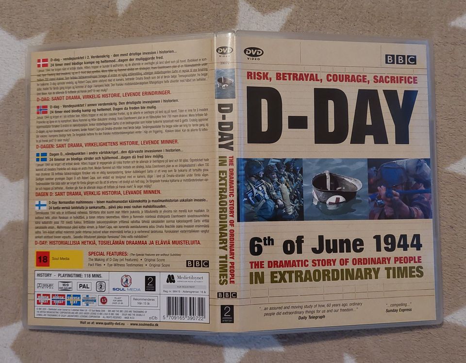 D-Day 6.6.1944 Maihinnousupäivä DVD