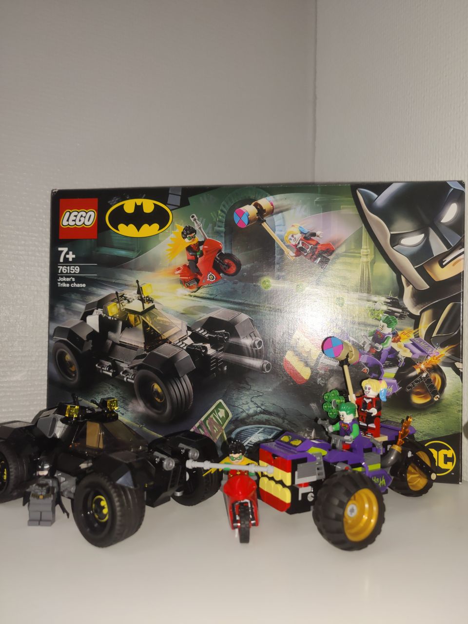 Lego Batman Joker's Trike chase