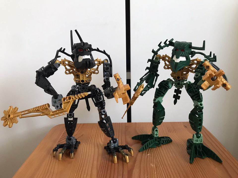 2 LEGO Bionicle hahmoa