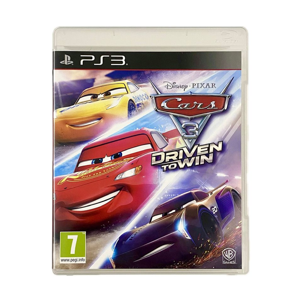 Cars 3 Driven to Win - PS3 (+paljon muita pelejä)