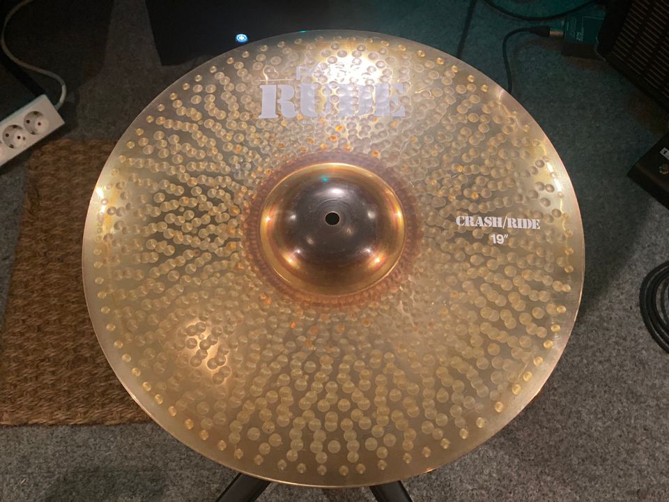 Paiste RUDE Crash/Ride 19”