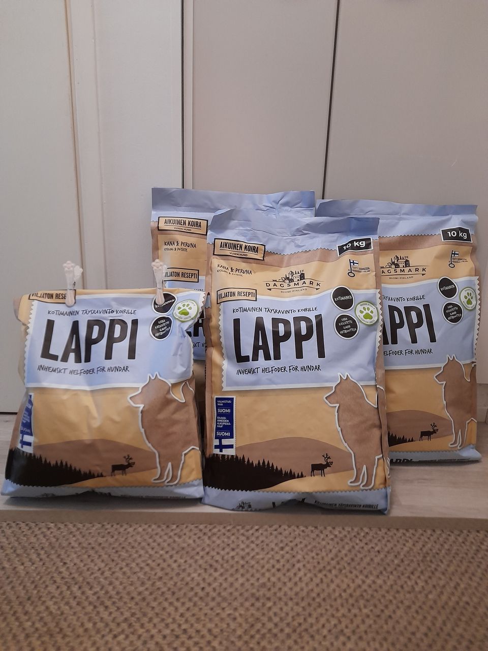 Dagsmark LAPPI viljaton koiranruoka (yht. 37 kg)