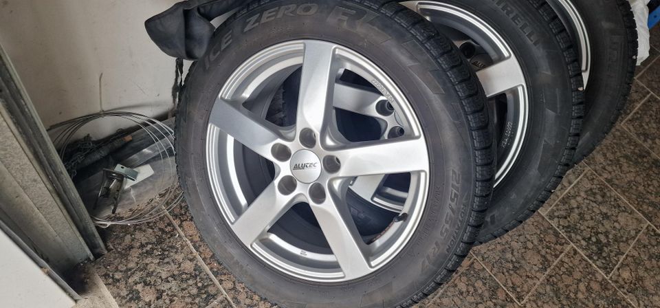 Alutec 17" aluvanteet ja Pirelli kitkat