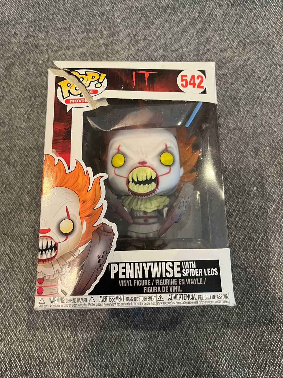 Funko pop pennywise with spider legs 542
