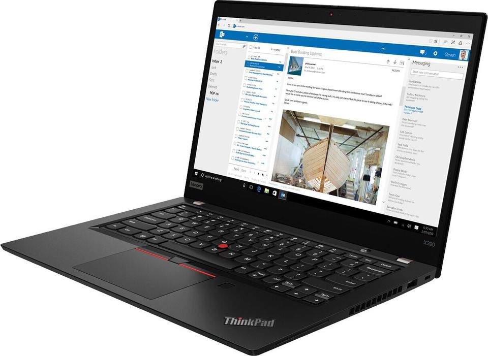 Lenovo ThinkPad X390 - 13.3" FullHD i5-8265U/16/256 - Win 11 Pro (käytetty)