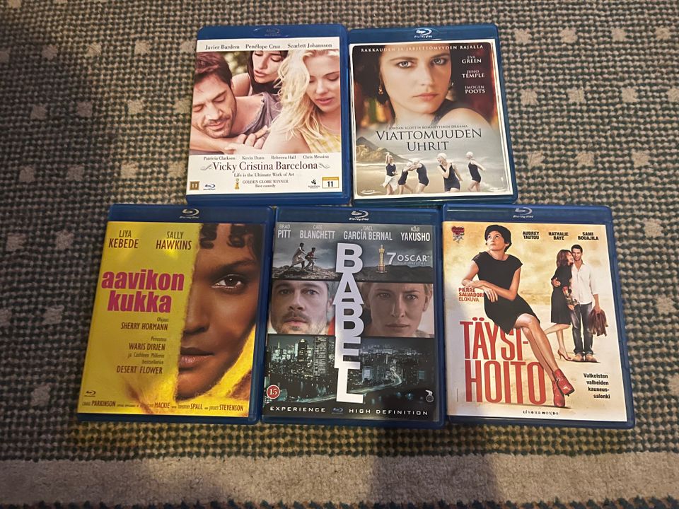 Blu-Ray elokuvat