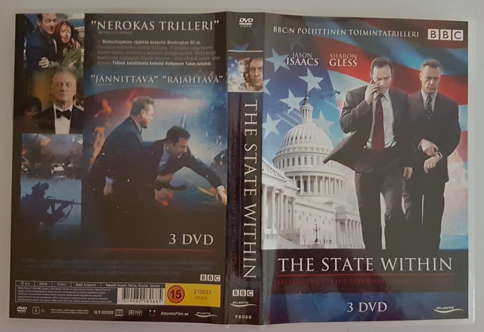 The State Within  -  BBC Mini TV-Sarja  -  3 DVD